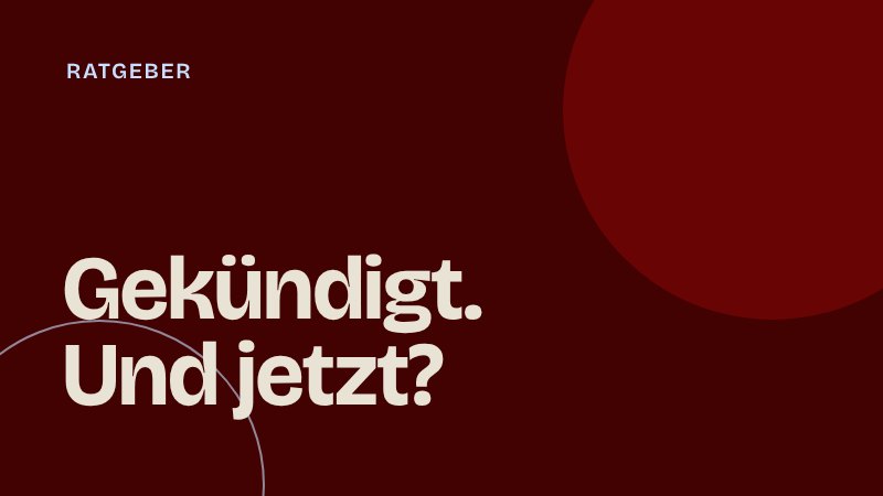 Nach der Kündigung im Startup: Die Chance für eine berufliche Neuorientierung mit 30+